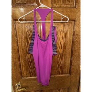 Lululemon‎ Women's Size 6 Purple Athletic Built in Bra Tank Top